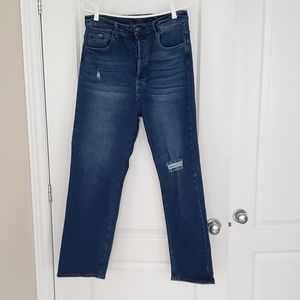 Lucky Super High Rise Straight Jeans